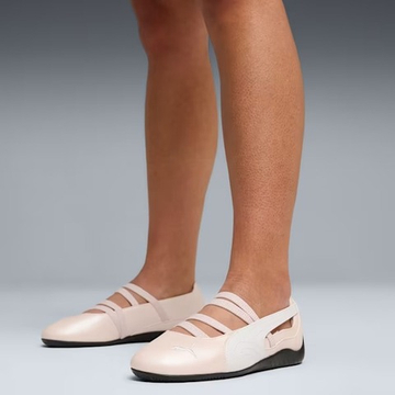 PUMA Женские кроссовки-балетки Speedcat Ballet Metallic, нежно-розовый