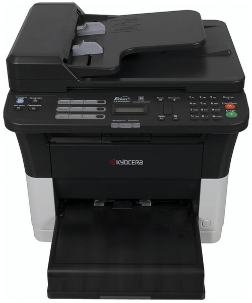 МФУ лазерное KYOCERA FS-1025MFP "3 в 1", А4, 25 стр./мин, 20000 стр./мес, дуплекс, АПД, сетевая карта, 1102M63RU2