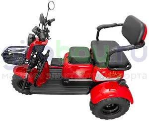 Электротрицикл IKINGI SIBTRIKE T3 Pro MAX 1000W (60V/30Ah) - Красный фото №21