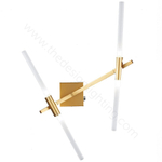 Wall design lamp  AGNES SCONCE - 4 BULBS by Lindsey Adelman (Gold)