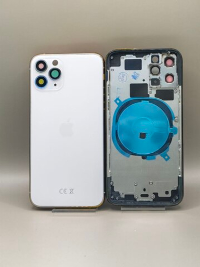 Корпус iPhone 11 Pro White/ Silver/ Белый ориг