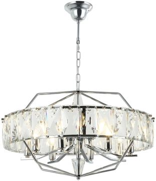 Люстра подвесная 8*Е14 2090/09/08C хром Avenue Stilfort