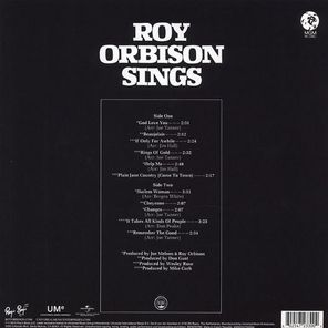 Roy Orbison / Sings (LP)