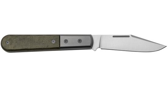 Нож Lion Steel BARLOW - с клинком из стали порошковая сталь Böhler M390 Microclean®, рукоять Micarta L/CK0112 CVG