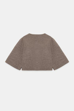Короткий вязаный кардиган - ZARA