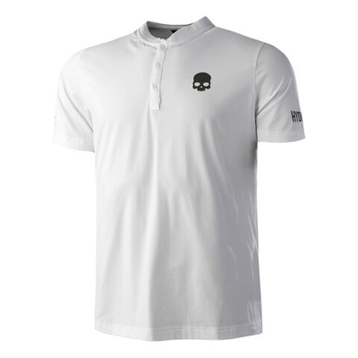 Мужское теннисное поло Hydrogen Tech Serafino Polo Men - White