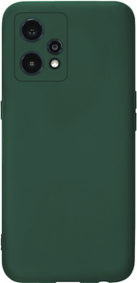 Мягкий Soft Touch чехол из силикона для REALME 9 PRO+ и 9 4G (3521) с бархатной подкладкой