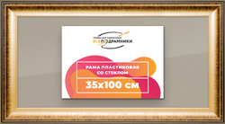 Рамка 35x100 для постера и фотографий