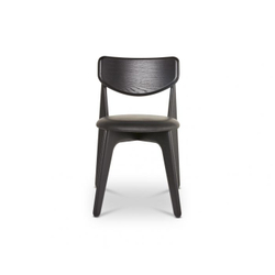 Стул Slab Black Upholstered
