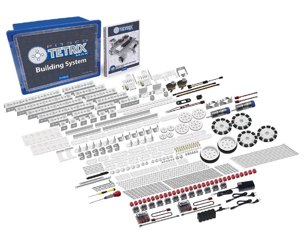 Базовый набор TETRIX® Max для LEGO Mindstorms EV3 (44616/41980/40093) Базовый набор TETRIX® Max для LEGO Mindstorms EV3 (44616/41980/40093)