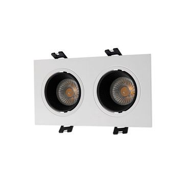 Встраиваемый светильник DK3072-WH+BK Denkirs