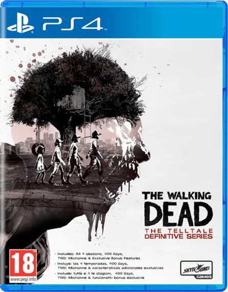 PS4 The Walking Dead: The Telltale Definitive Series (Новый, Русские субтитры, CUSA-16506)