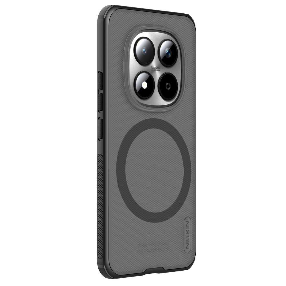Чехол прозрачный с круглым магнитом для Xiaomi Redmi Note 15 Pro+ 5G и Poco M8 Pro 5G, серия Super Frosted Shield Pro Magnetic (Clear version) от Nillkin
