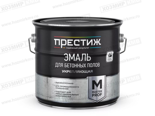 3,5 кг (Престиж) Эмаль Черная для бетонных полов