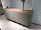 Комод SG-46, 160х76 см, бежевая экокожа, шпон ореха