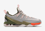 Купить в Москве Nike LeBron 13 Low White Olive Orange