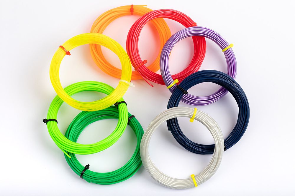 Набор PETG пластика для 3D ручки, 12 шт, Робокрафтика, Поделкин RBC-PETG-03