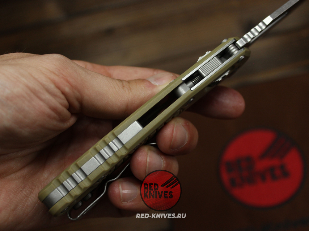 Нож MICROTECH MSI RAM-LOK - рук. песочный нейлон RK-506