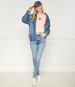 Кожаные кроссовки Tommy Hilfiger - экрю(FW0FW07991)