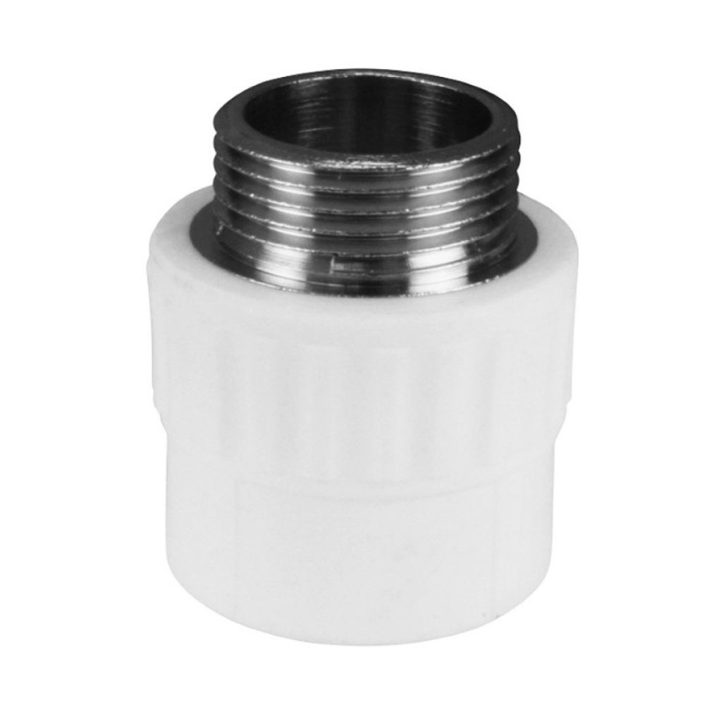 Муфта PP-R комбинированная белая НР Дн 25х1/2" VALFEX 10130125