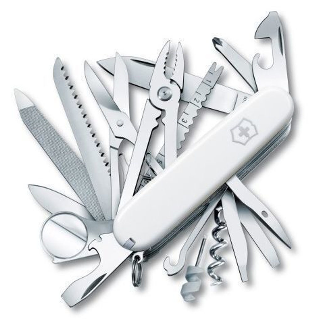 Нож Victorinox SwissСhamp 91мм, белый, 1.6795.7R