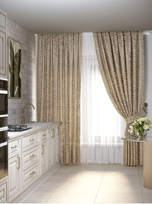 Комплект штор Барселона MSD712-3 1,40м*2,50м