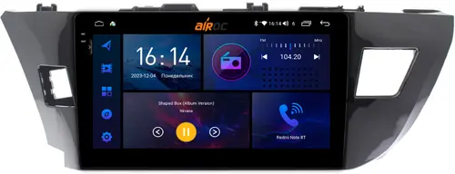 Магнитола для Toyota Corolla 2013-2016 - AIROC 2K RI-1103 Android 12, Быстрая, QLed+2K, CarPlay, SIM-слот