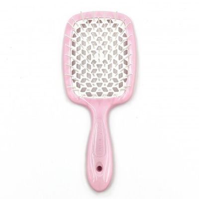 Расческа для волос JANEKE SuperBrush The Original Small мини Нежно-розовый с белым