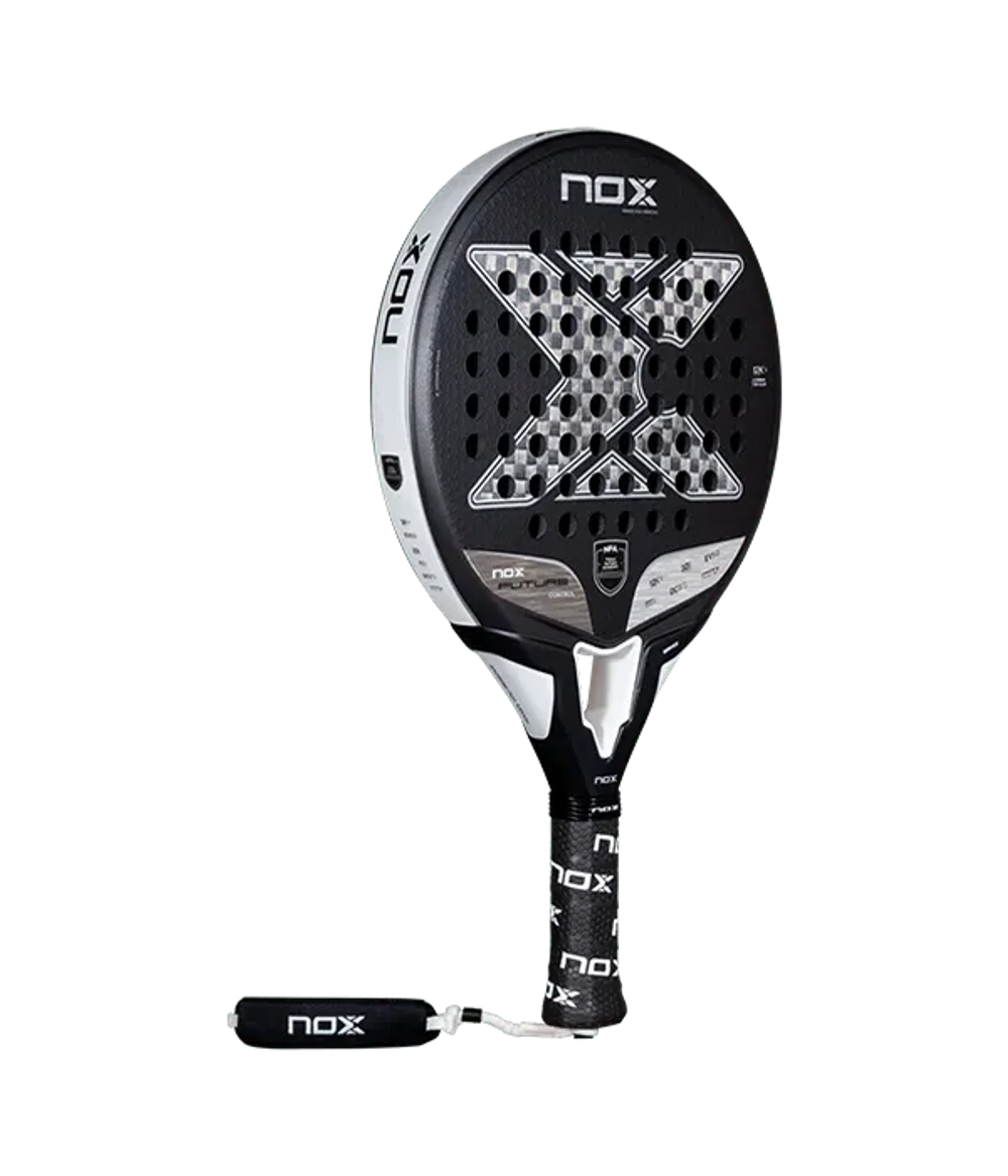 Ракетка для падел NOX Future Attack 12K Alum 2025 мощная карбон