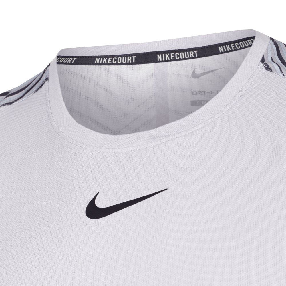 Мужское теннисное поло Nike Dri-Fit Court Slam RG T-Shirt Men - Lilac, Violet