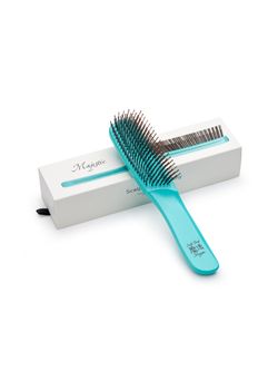 Расческа Majestic Scalp Brush бирюзовый
