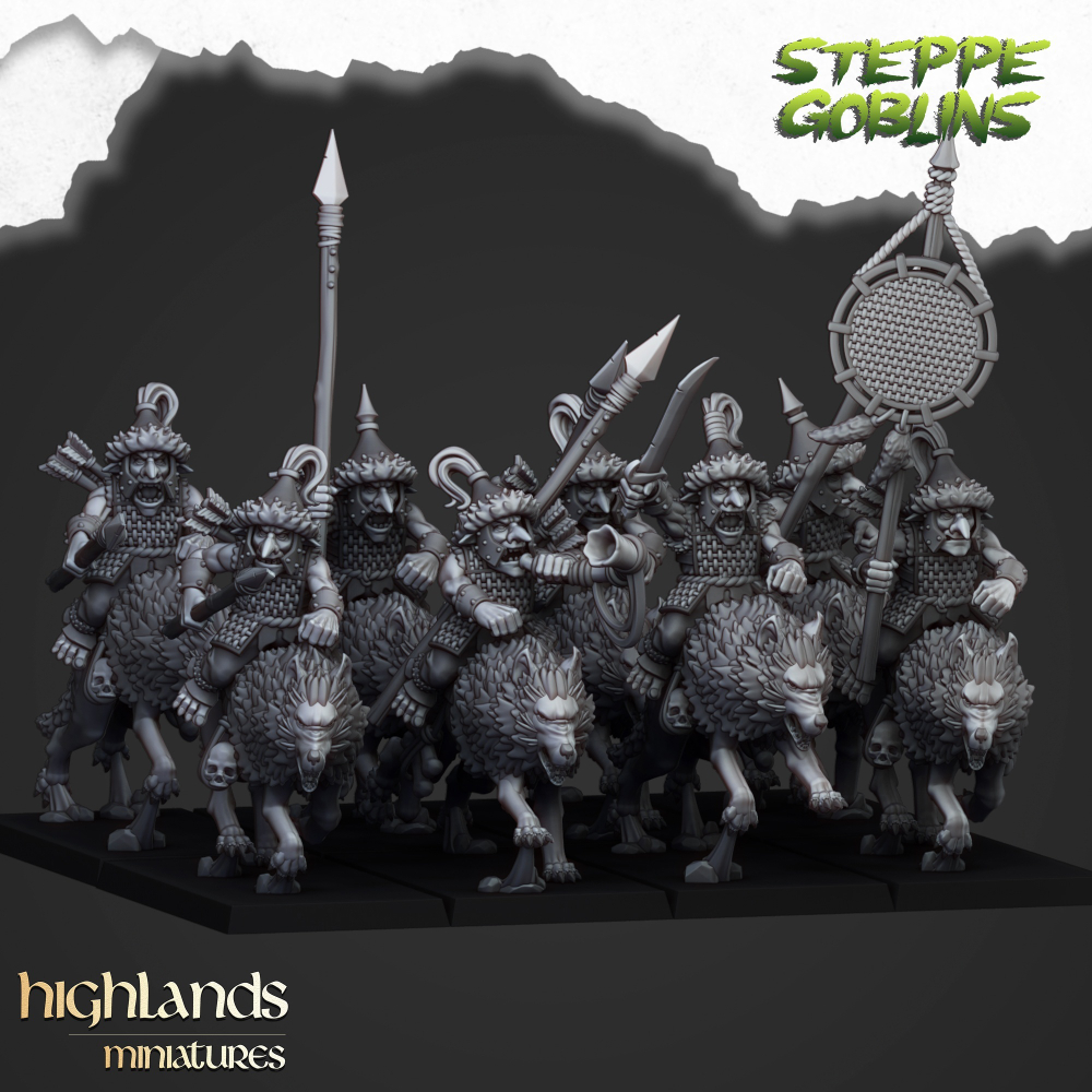 Steppe Goblins Wolf Riders