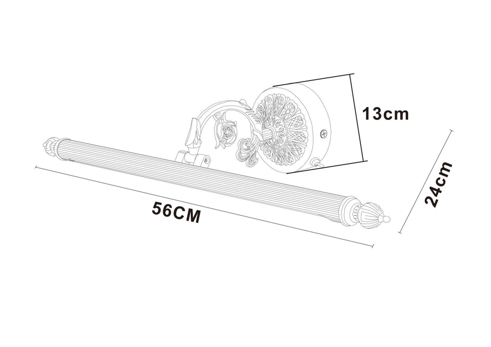 Бра Arte Lamp Bari A6708AP-1AB