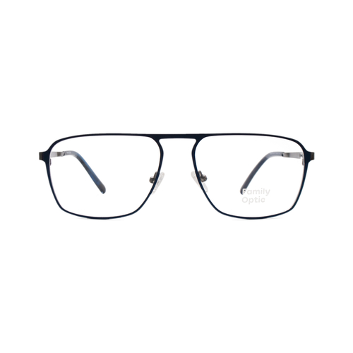 Оправа многогранник Family Optic MM4030 C1 стальная с синим