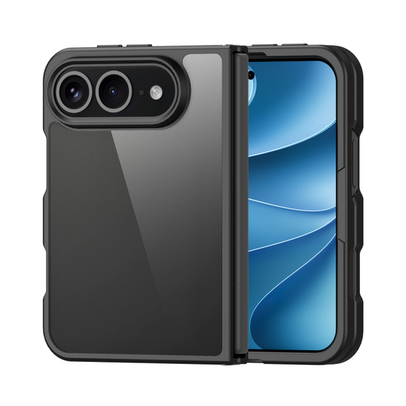 Двухкомпонентный чехол с черными рамками для iPhone Duo, серия Aimo Series Case от Dux Ducis