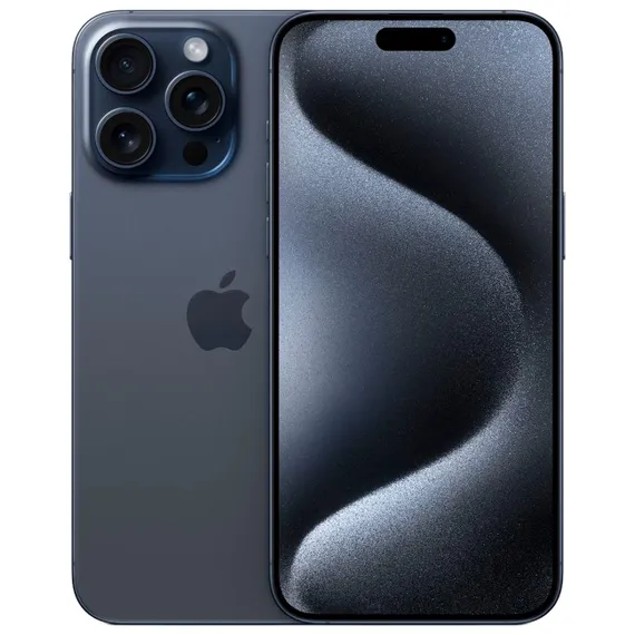 Смартфон Apple iPhone 15 Pro 256 ГБ Синий Титан Blue Titanium