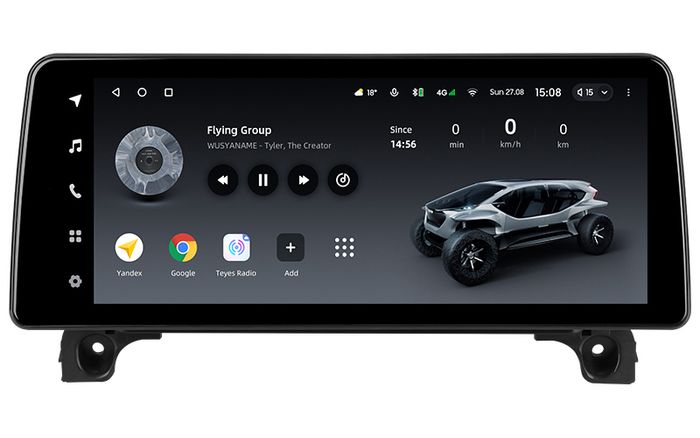 Магнитола для Peugeot 3008, 4008, 5008 2016-2024 - Teyes LUX ONE монитор 12.3" 2K QLED на Android 10, Быстрая, CarPlay, 4G SIM-слот