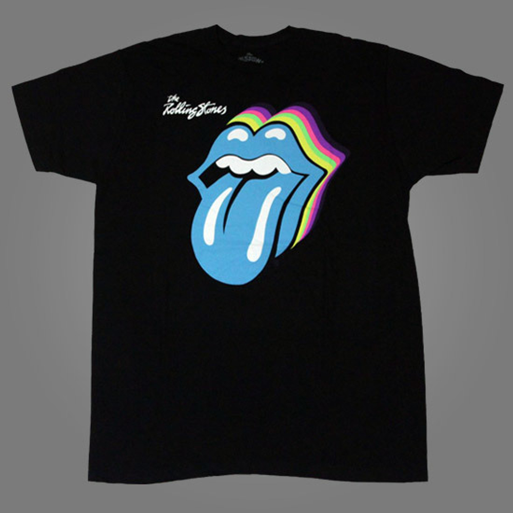 Футболка The Rolling Stones ( голубой язык )