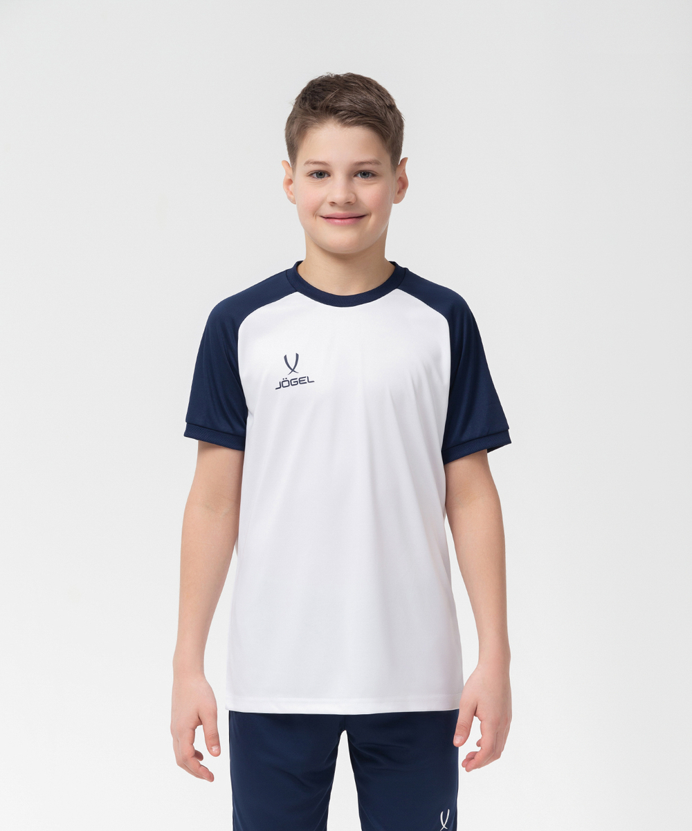 Футболка игровая CAMP Reglan Jersey, белый/темно-синий, детский