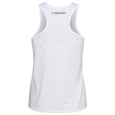 Женский топ теннисный Head Club 22 Tank Top W - white