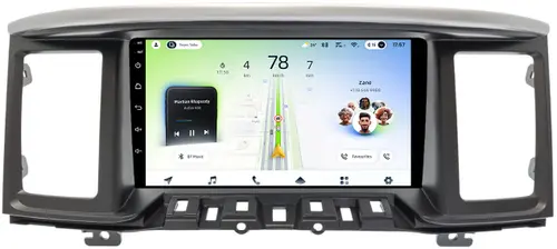 Магнитола для Nissan Pathfinder R52 2014-2017 (поддержка Bose и 360, рамка тип 2) - Teyes CC4L-DTS монитор 9" IPS, Android 14, Быстрая, Snapdragon 662, CarPlay, 4G SIM-слот