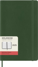 Ежедневник Moleskine Classic Soft (DSK1512DC3) 13х21см мягкая обложка зеленый