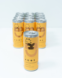 «КОФЕ ЛАТТЕ БАНАН-КАРАМЕЛЬ» COOLBREW