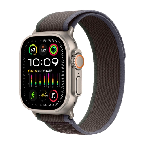 Умные часы Apple Watch Ultra 2 GPS + Cellular, 49mm, Trail Loop S/M, Blue/Black (Синий / Черный)