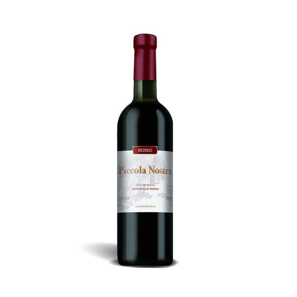 PICCOLA NOSTRA Semi-Dolce Rosso 0.75 л.