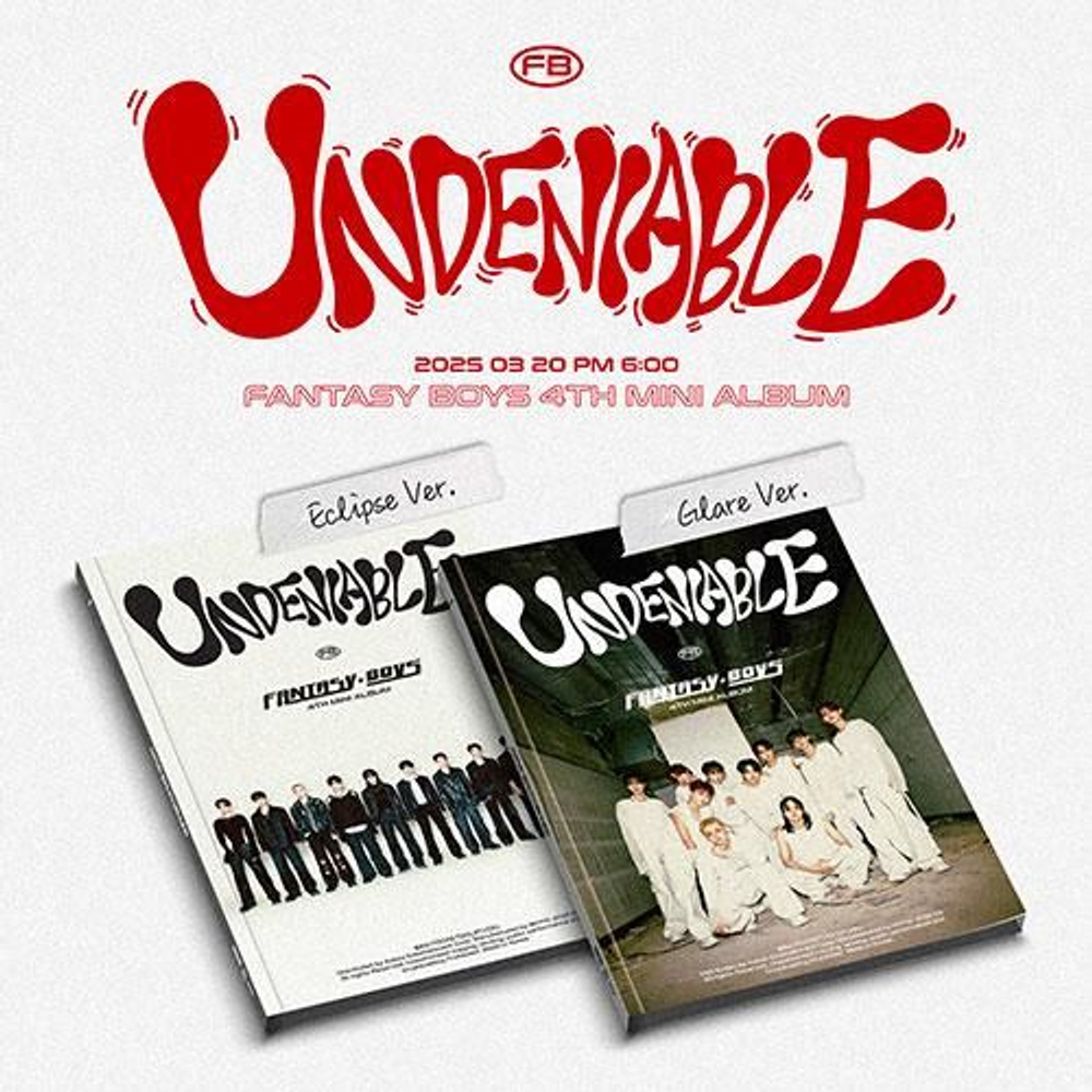 Альбом FANTASY BOYS - UNDENIABLE 4th Mini Album RANDOM Version