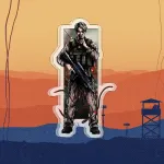 Акриловый стенд "Death Stranding. Cliff Unger"