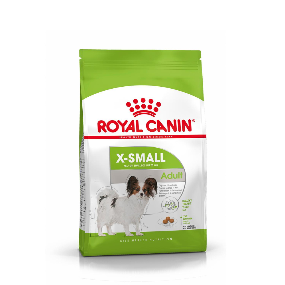 Royal Canin X-Small Adult Икс-Смол Эдалт Корм сухой для взрослых собак миниатюрных пород от 10 месяцев 500г