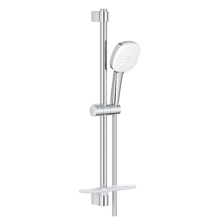 Набор для душа GROHE Tempesta Cube 110, 2 режима струи, с полочкой, хром (26907003)
