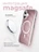 Чехол накладка iPhone 16 6.1" Gurdini Ocean Case (9) Metalic розовый
